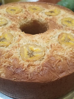 Foto resep Banana cheese cake (bolu pisang keju)