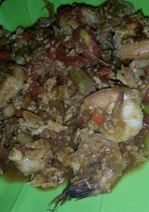 Foto resep Udang Saus Tiram