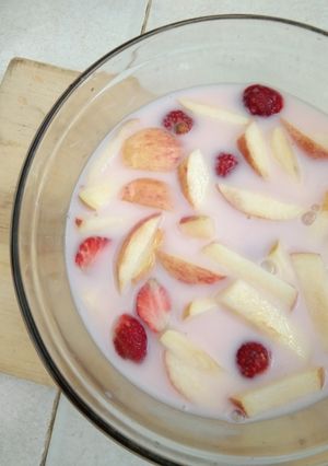 Foto resep Es Buah yoguruto