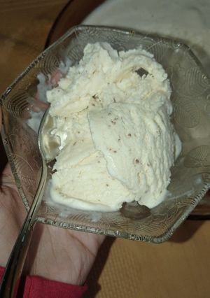 Una foto de Helado cremoso casero 🤤 sabor granizado