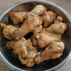 A picture of 气炸小鸡腿 Air-fried Drumlets.