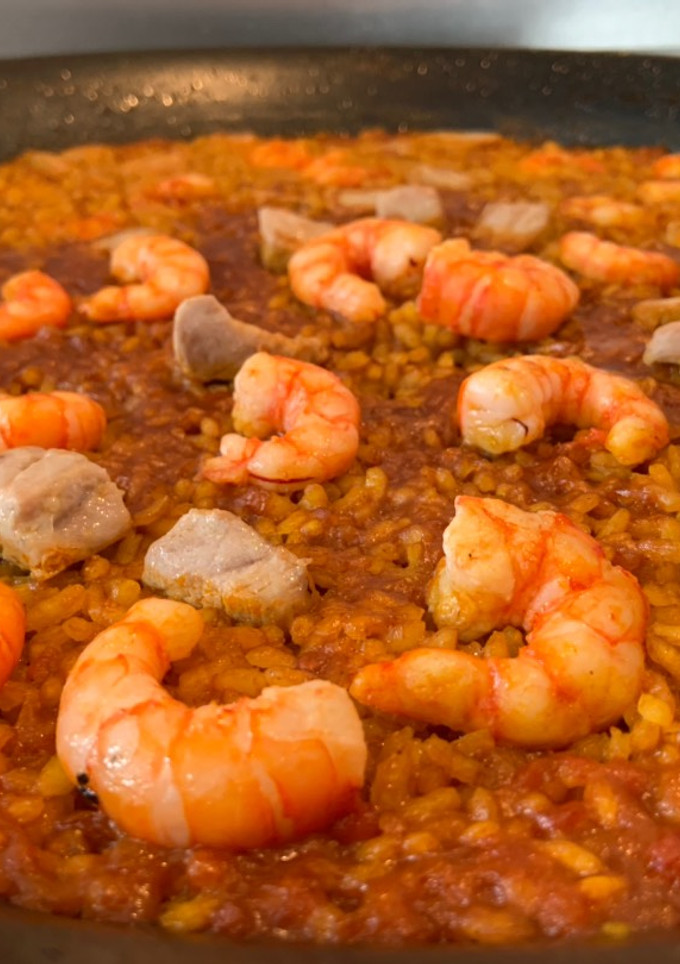 Una foto de Arroz a Banda