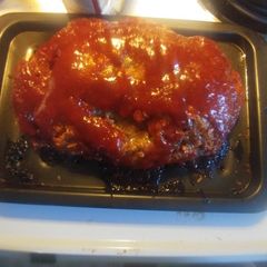 A picture of Rebecca's Meatloaf.