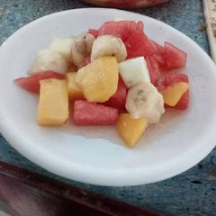 A picture of Fresh fruit salad.