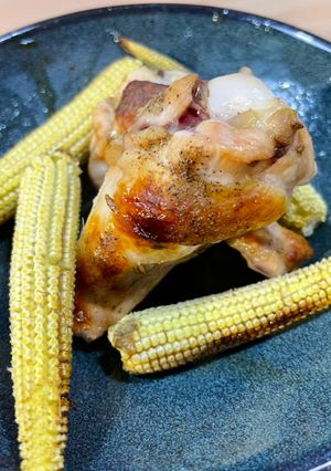烤小雞腿🍗（蜂蜜孜然口味） 的食譜成品照片
