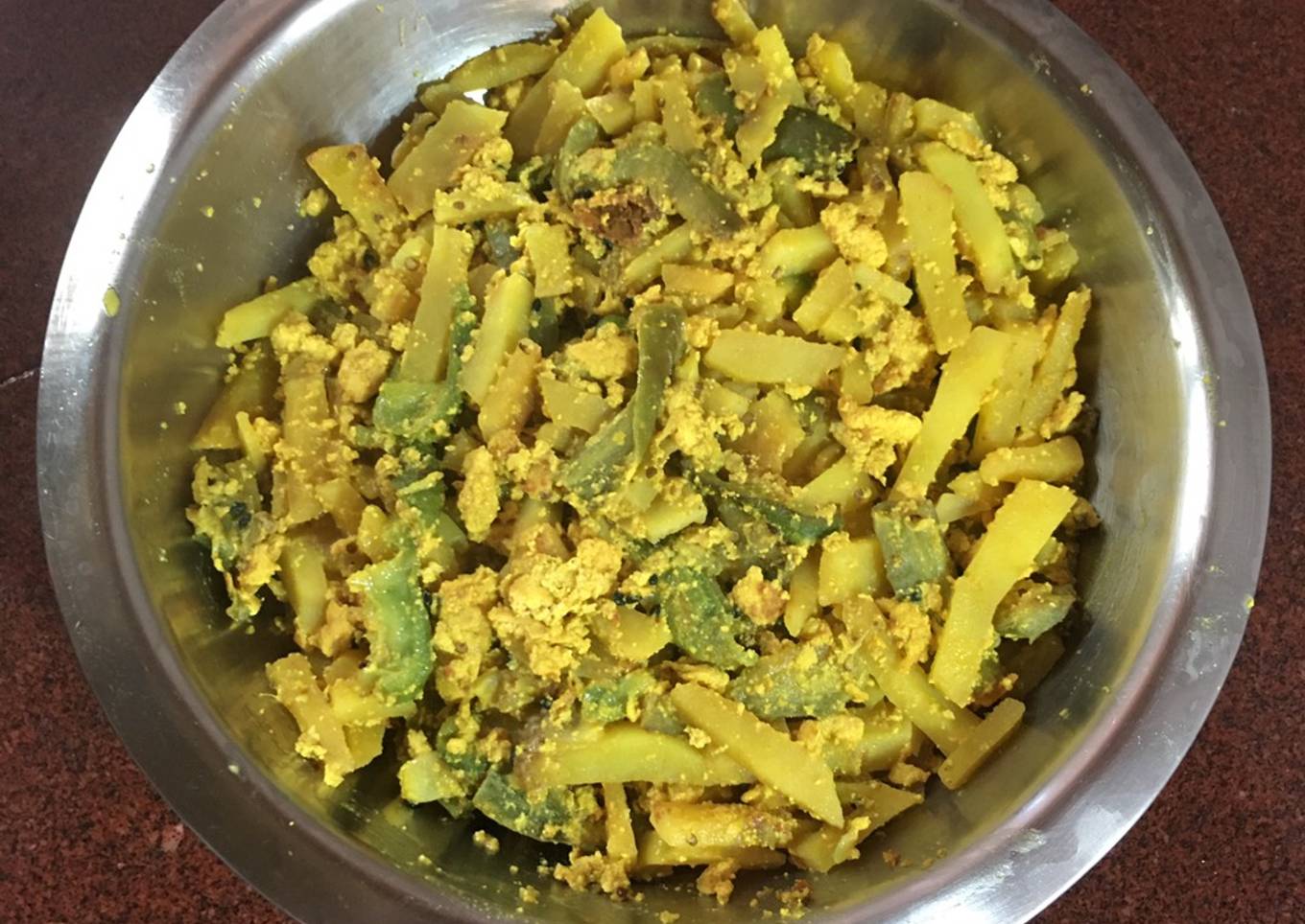 Fish Egg dry curry