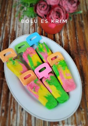Foto resep Bolu Kukus Es Krim