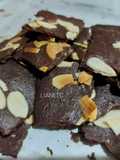 Brownies crispy almond