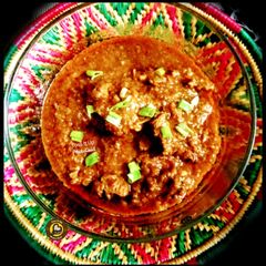 A picture of Mutton Curry.
