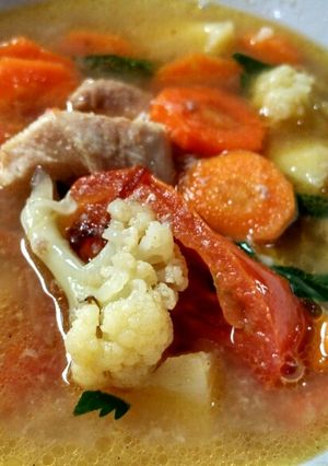 Foto resep SOP ayam simpel