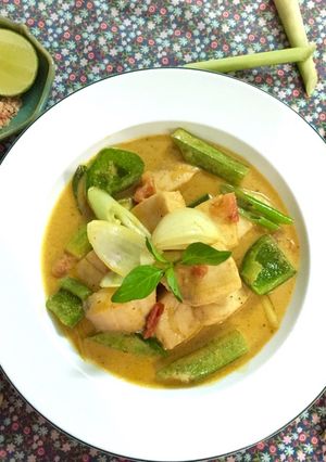 Hình của món Cà ri cá.