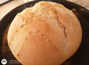 Una foto de Pan de campo