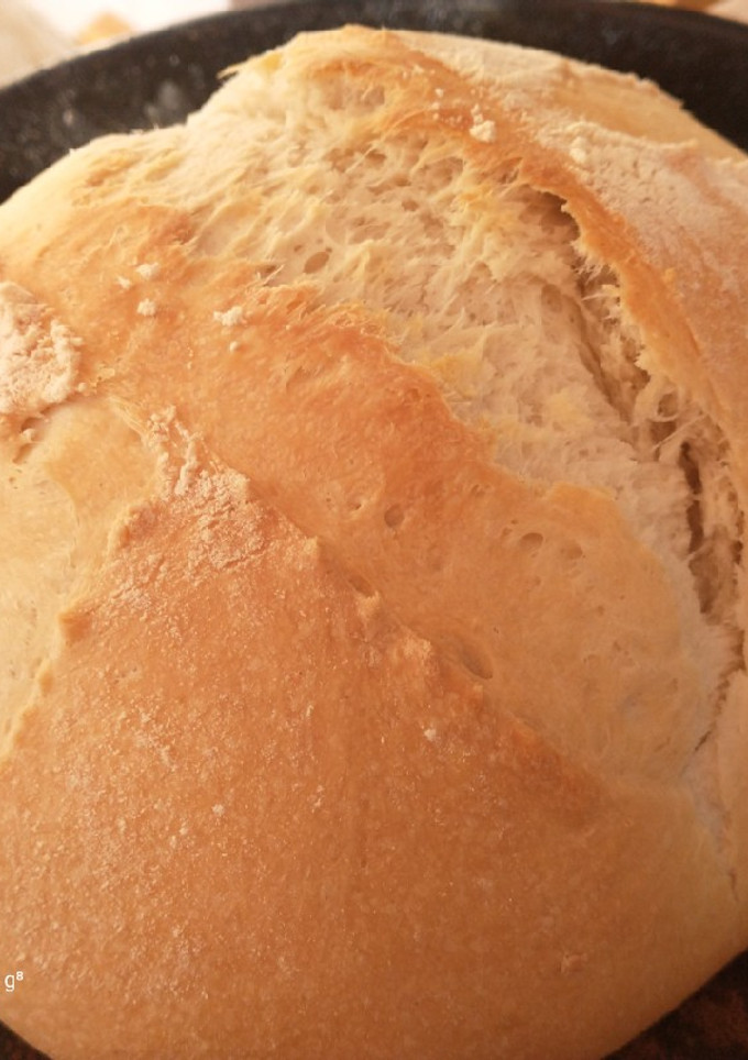 Una foto de Pan de campo