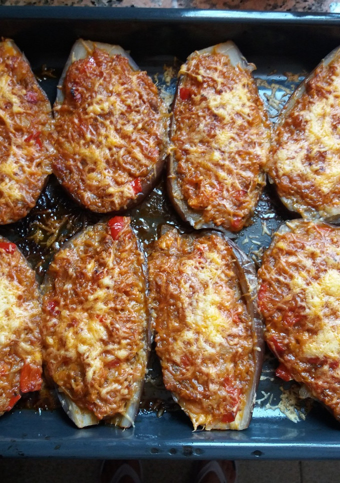 Una foto de Berenjenas rellenas con atún
