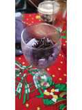 Postre de turrón de Vino