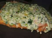 Una foto de salmon parrilla