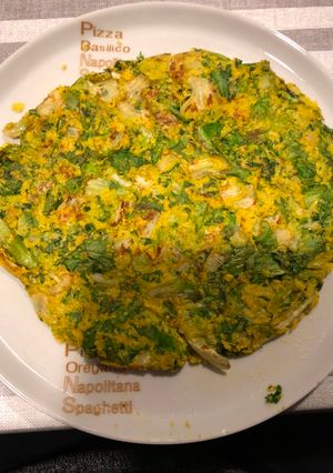 Una foto de Tortilla de escarola