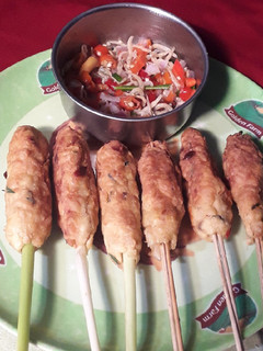 Foto resep Sate Lilit Tempe Sambal Matah
