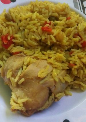 Una foto de Arroz con pollo