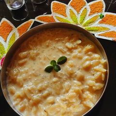 A picture of Avalakki (Poha) Payas.