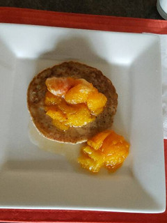 Una foto de Pancakes con semillas de chía y linaza