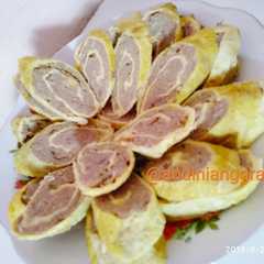 A picture of Rolade daging sapi.
