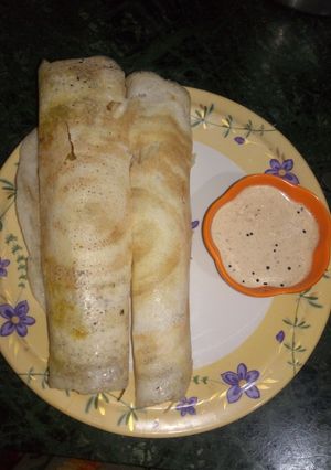 A picture of Masala dosa.