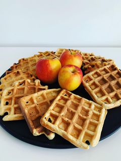 Une photo de Gaufres à la pommes 🍎