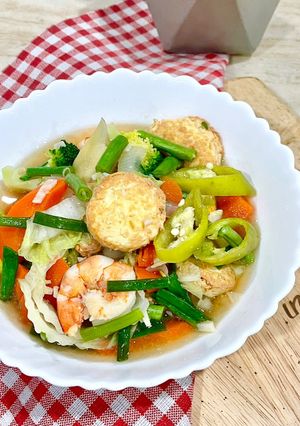 Foto resep Sapo Tahu Udang