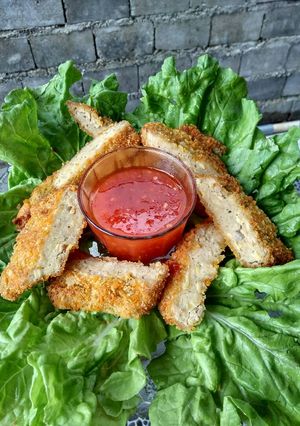 Foto resep Tempe Katsu dengan Sambal Thailand ala Agip Riani