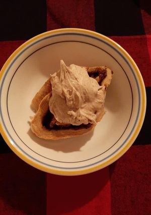Une photo de Brioche bananes, noix et épices chaï