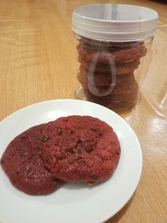 Foto resep Red Velvet Soft Cookies