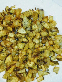 A picture of Seasoned Onions & Potatoes.