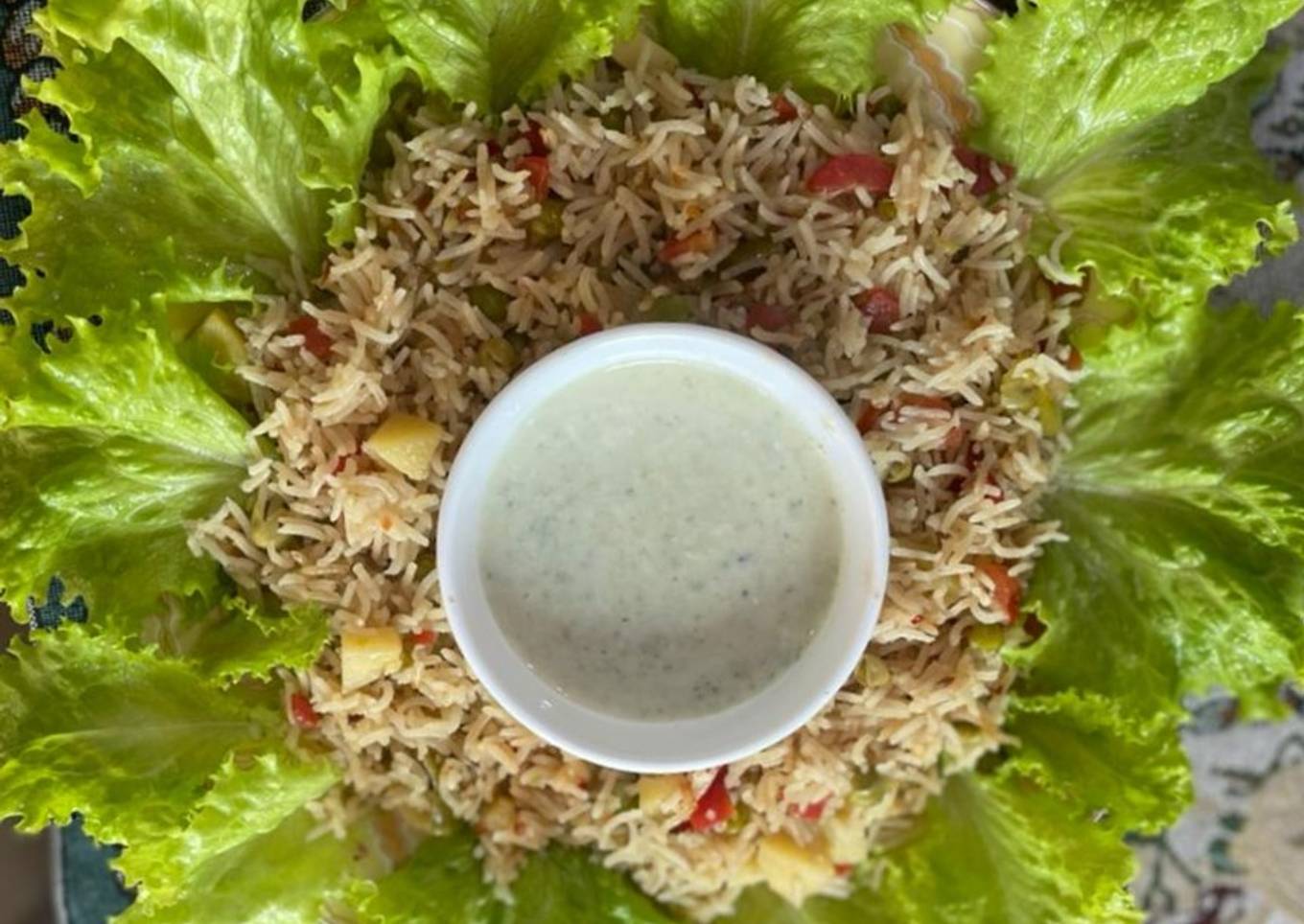 Mix vegetables Rice