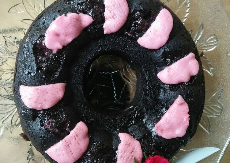 Resep Oreo strawberry cheesecake kukus yang Menggugah Selera