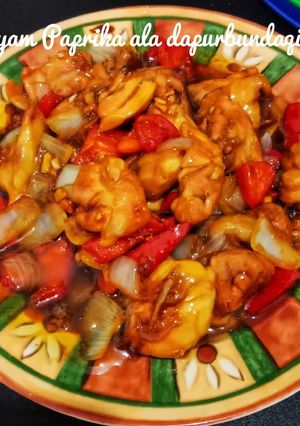 Foto resep Ayam Paprika ala dapurbundaqila #masakanrumahsederhana