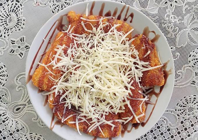 Resep Pisang Goreng Keju Renyah Oleh Mutia Rahmi - Cookpad