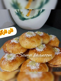 عکسی از دستور نان نارگیلی