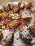 Khoya-stuffed dates
