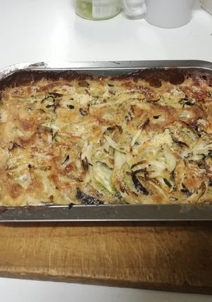 Una foto de Papas gratinadas