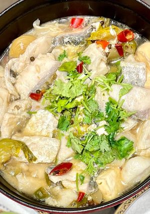 酸菜鱼🐟 的食譜成品照片