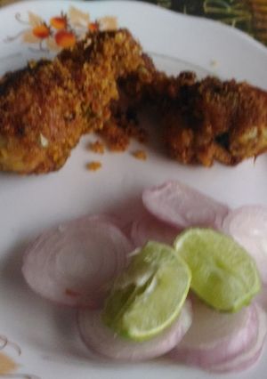 A picture of Tangri kabab.