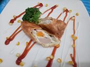 Gambar egg roll keju