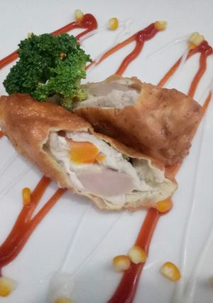 Foto resep Chiken Egg Roll