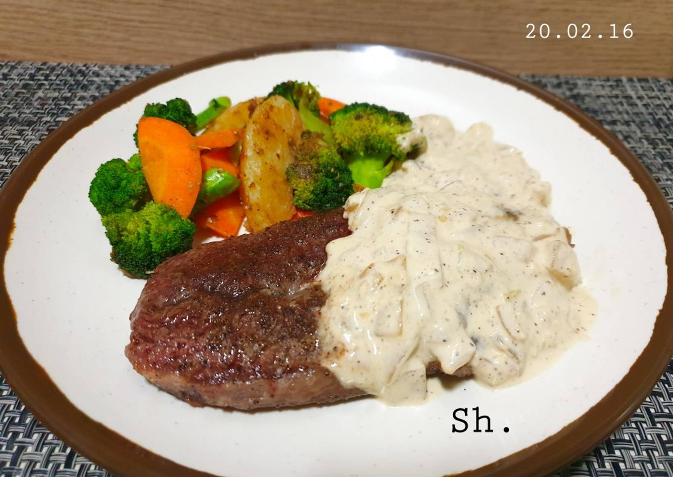 Beef Steak Cream Sauce