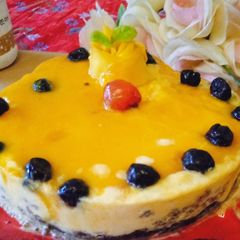 "Mango Ice Cake" A picture of "Mango Ice Cake".