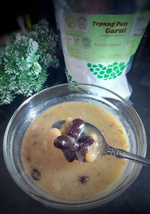 Foto resep Bubur Kacang Merah Putih Tepung Pati Garut