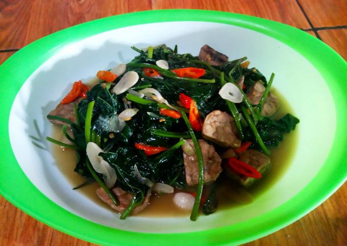 Cara Membuat Tumis Daun Ubi Jalar Yang Enak