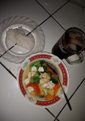 Foto resep Soup udang 🍤 lobster