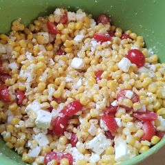 A picture of Corn salad.